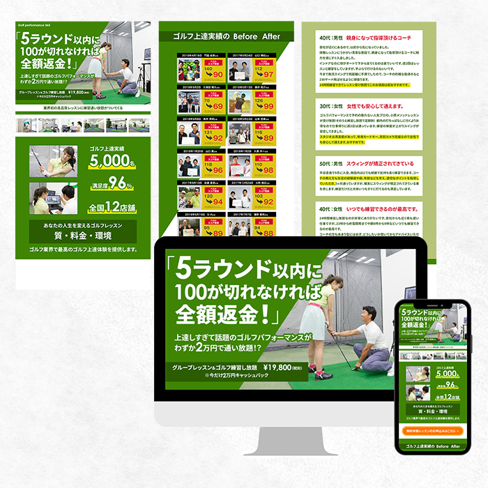 Golfperformance様  LP